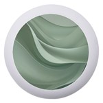 Silky Sage Abstract Elegant Print Design Dento Box with Mirror