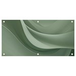 Silky Sage Abstract Elegant Print Design Banner and Sign 4  x 2 