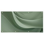 Silky Sage Abstract Elegant Print Design Banner and Sign 8  x 4 