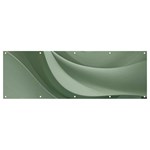 Silky Sage Abstract Elegant Print Design Banner and Sign 12  x 4 