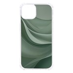 Silky Sage Abstract Elegant Print Design iPhone 13 TPU UV Print Case