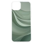 Silky Sage Abstract Elegant Print Design iPhone 15 Pro TPU UV Print Case