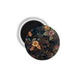 Floral Seamless Pattern Decorative 1.75  Magnets