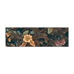 Floral Seamless Pattern Decorative Sticker (Bumper)