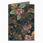 Floral Seamless Pattern Decorative Greeting Cards (Pkg of 8)