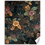 Floral Seamless Pattern Decorative Canvas 16  x 20 