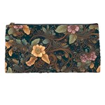 Floral Seamless Pattern Decorative Pencil Case