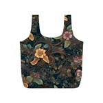 Floral Seamless Pattern Decorative Full Print Recycle Bag (S)