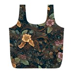 Floral Seamless Pattern Decorative Full Print Recycle Bag (L)