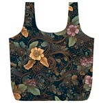 Floral Seamless Pattern Decorative Full Print Recycle Bag (XL)