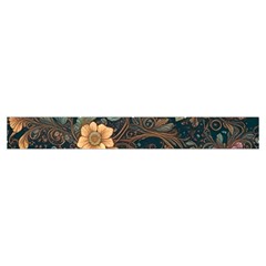 Floral Seamless Pattern Decorative Make Up Case (Small) from ArtsNow.com Zipper Tape Front