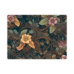 Floral Seamless Pattern Decorative Premium Plush Fleece Blanket (Mini)