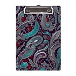 Seamless Pattern Paisley Decorative A5 Acrylic Clipboard