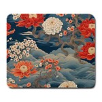 Seamless Pattern Chinoiserie Flowers Large Mousepad