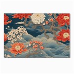 Seamless Pattern Chinoiserie Flowers Postcards 5  x 7  (Pkg of 10)