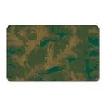 Seamless Pattern Pattern Leaves Magnet (Rectangular)