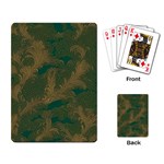 Seamless Pattern Pattern Leaves Playing Cards Single Design (Rectangle)