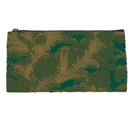 Seamless Pattern Pattern Leaves Pencil Case