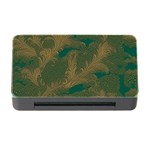 Seamless Pattern Pattern Leaves Memory Card Reader with CF