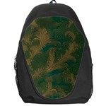 Seamless Pattern Pattern Leaves Backpack Bag