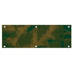 Seamless Pattern Pattern Leaves Banner and Sign 6  x 2 