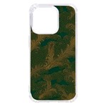 Seamless Pattern Pattern Leaves iPhone 14 Pro TPU UV Print Case