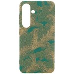 Seamless Pattern Pattern Leaves Samsung Galaxy S24 6.2 Inch Black TPU UV Case