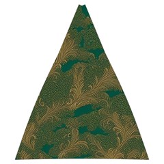 Seamless Pattern Pattern Leaves Automatic Folding Umbrella with Case (Medium) from ArtsNow.com 17.22 x19.95  Umbrella - 2