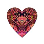 Trippy Garland Heart Magnet