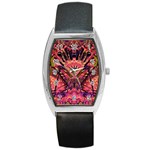 Trippy Garland Barrel Style Metal Watch