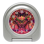 Trippy Garland Travel Alarm Clock