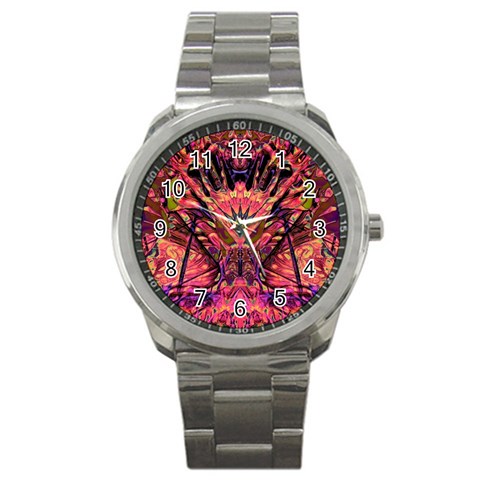 Trippy Garland Sport Metal Watch from ArtsNow.com Front