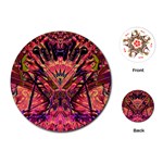 Trippy Garland Playing Cards Single Design (Round)