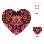 Trippy Garland Playing Cards Single Design (Heart)