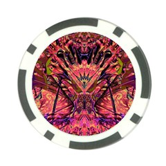 Trippy Garland Poker Chip Card Guard (10 pack) from ArtsNow.com Back