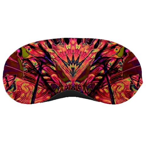 Trippy Garland Sleep Mask from ArtsNow.com Front