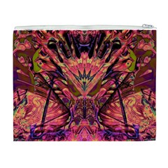 Trippy Garland Cosmetic Bag (XL) from ArtsNow.com Back