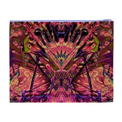 Trippy Garland Cosmetic Bag (XL) from ArtsNow.com Back