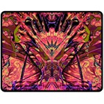 Trippy Garland Fleece Blanket (Medium)