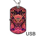 Trippy Garland Dog Tag USB Flash (Two Sides)