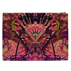 Trippy Garland Cosmetic Bag (XXL) from ArtsNow.com Back