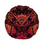 Trippy Garland Standard 15  Premium Round Cushions