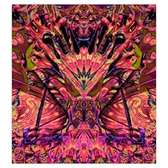 Trippy Garland Drawstring Pouch (Large) from ArtsNow.com Front