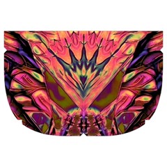 Trippy Garland Make Up Case (Large) from ArtsNow.com Side Right