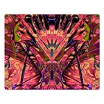 Trippy Garland Premium Plush Fleece Blanket (Large)