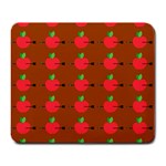 Apple Arrow Pattern Design Drawing Large Mousepad