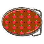 Apple Arrow Pattern Design Drawing Belt Buckles