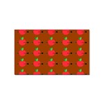 Apple Arrow Pattern Design Drawing Sticker (Rectangular)