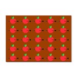 Apple Arrow Pattern Design Drawing Sticker A4 (10 pack)