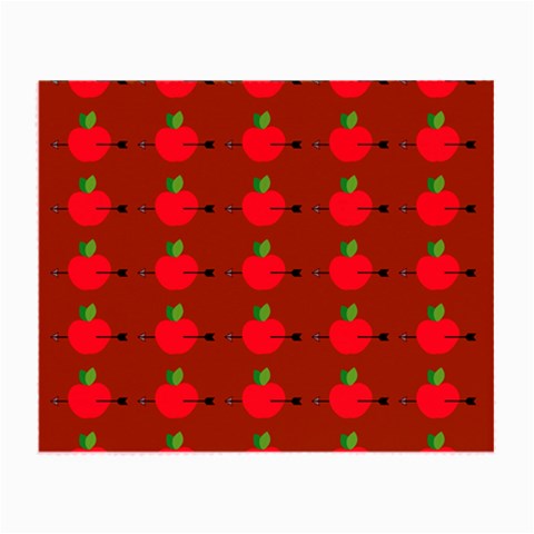 Apple Arrow Pattern Design Drawing Small Glasses Cloth from ArtsNow.com Front